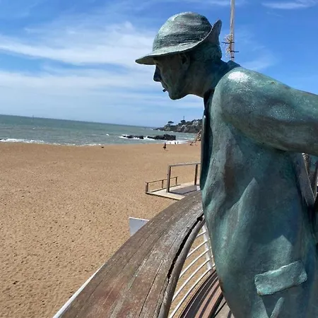 De L'eve - A 380m M Hulot, Commerces - St Marc Sur Proche La Baule Pornichet Avec Terrasse 아파트