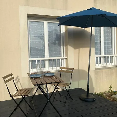 De L'eve - A 380m M Hulot, Commerces - St Marc Sur Proche La Baule Pornichet Avec Terrasse Apartman Saint-Nazaire